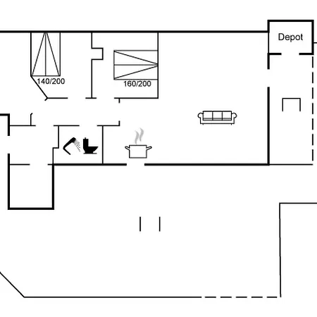 Tatil Evi Snioulf - 1km From The Sea In Western Jutland By Interhome